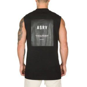 Asrv Black Men’s Bodybuilding Sleeveless Tank Top